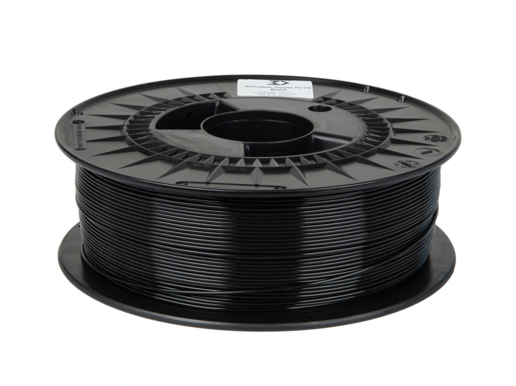 PCTG filament, fekete | 3DPower
