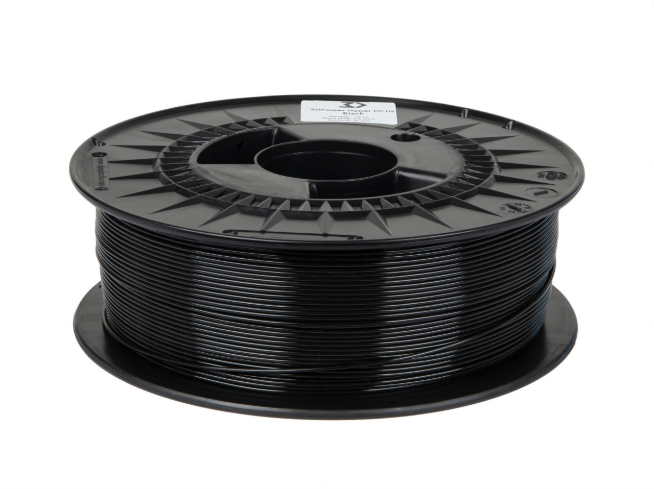 PCTG filament, fekete | 3DPower