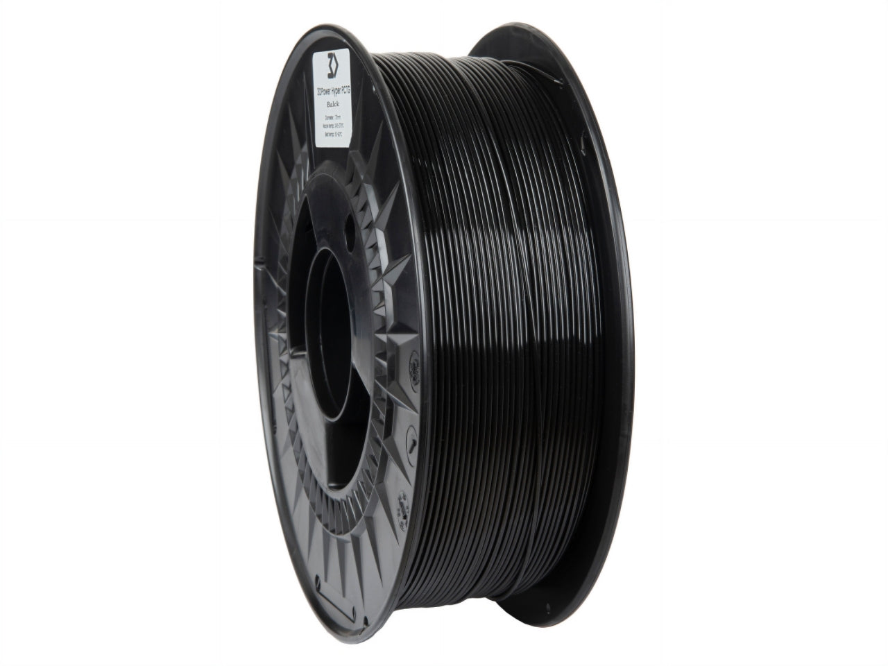 PCTG filament, fekete | 3DPower