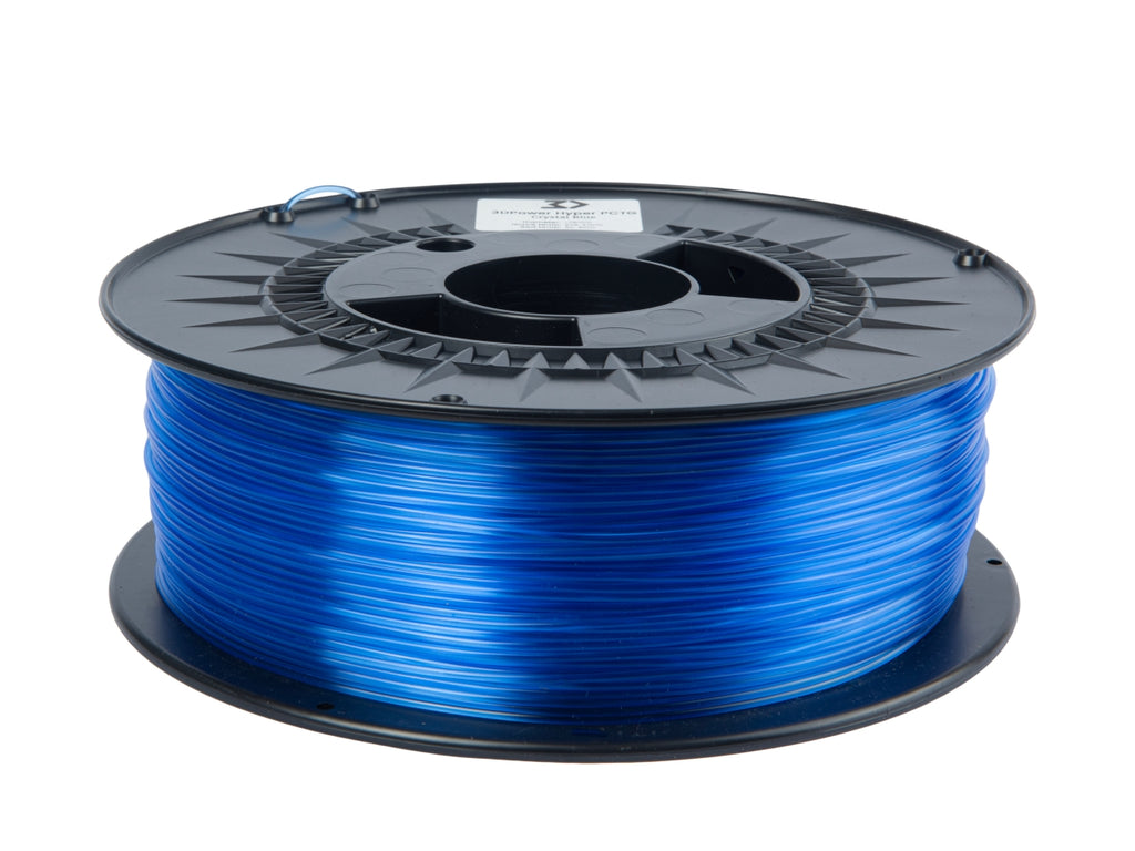 PCTG filament, kristálykék | 3DPower