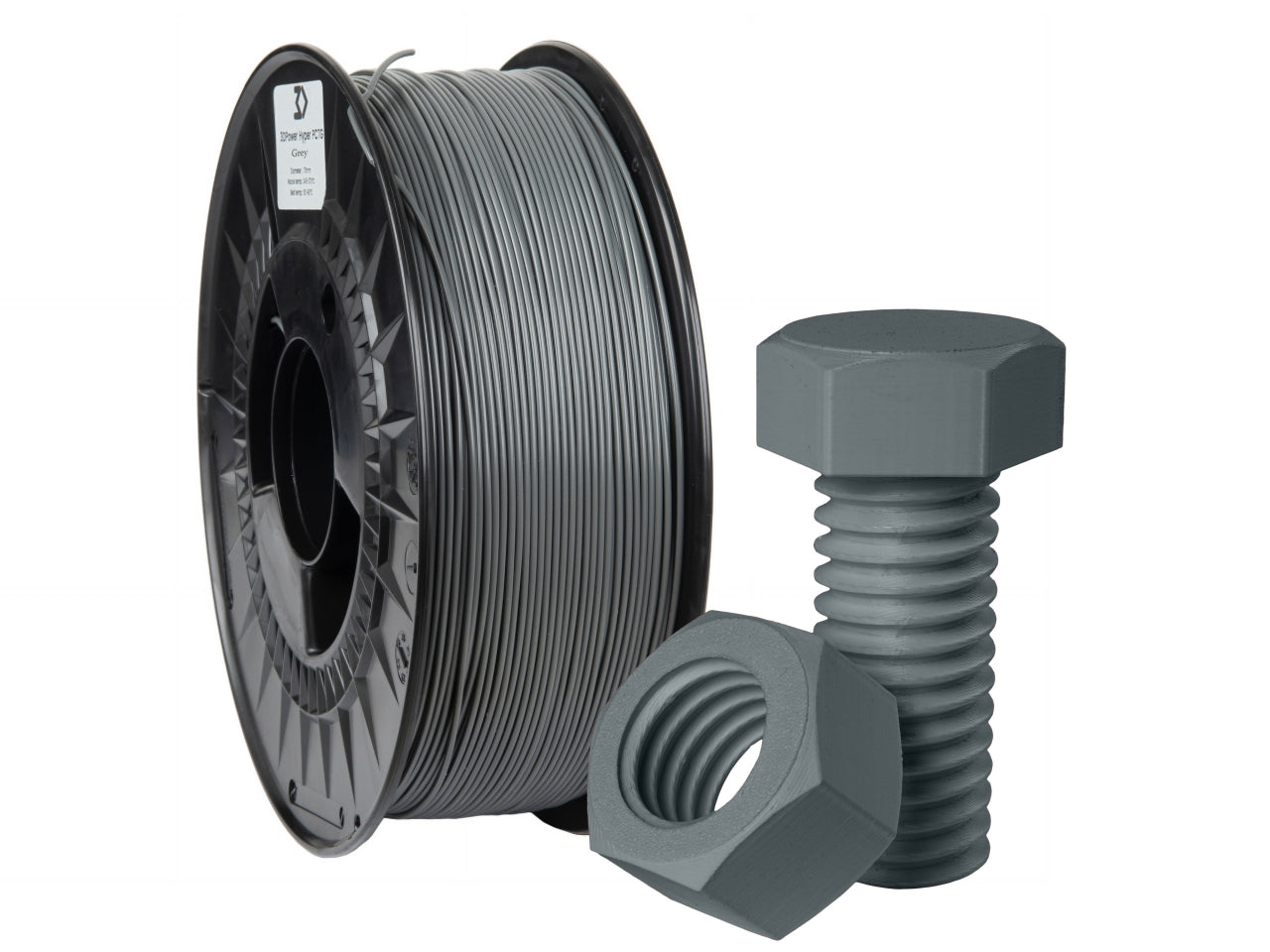 PCTG filament, szürke | 3DPower
