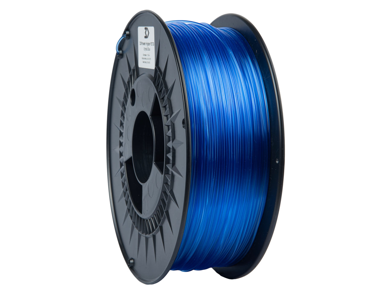 PCTG filament, kristálykék | 3DPower