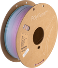 PLA filamenttekercs, matt pasztell szivárvány gradient, Polymaker, 1,75 mm