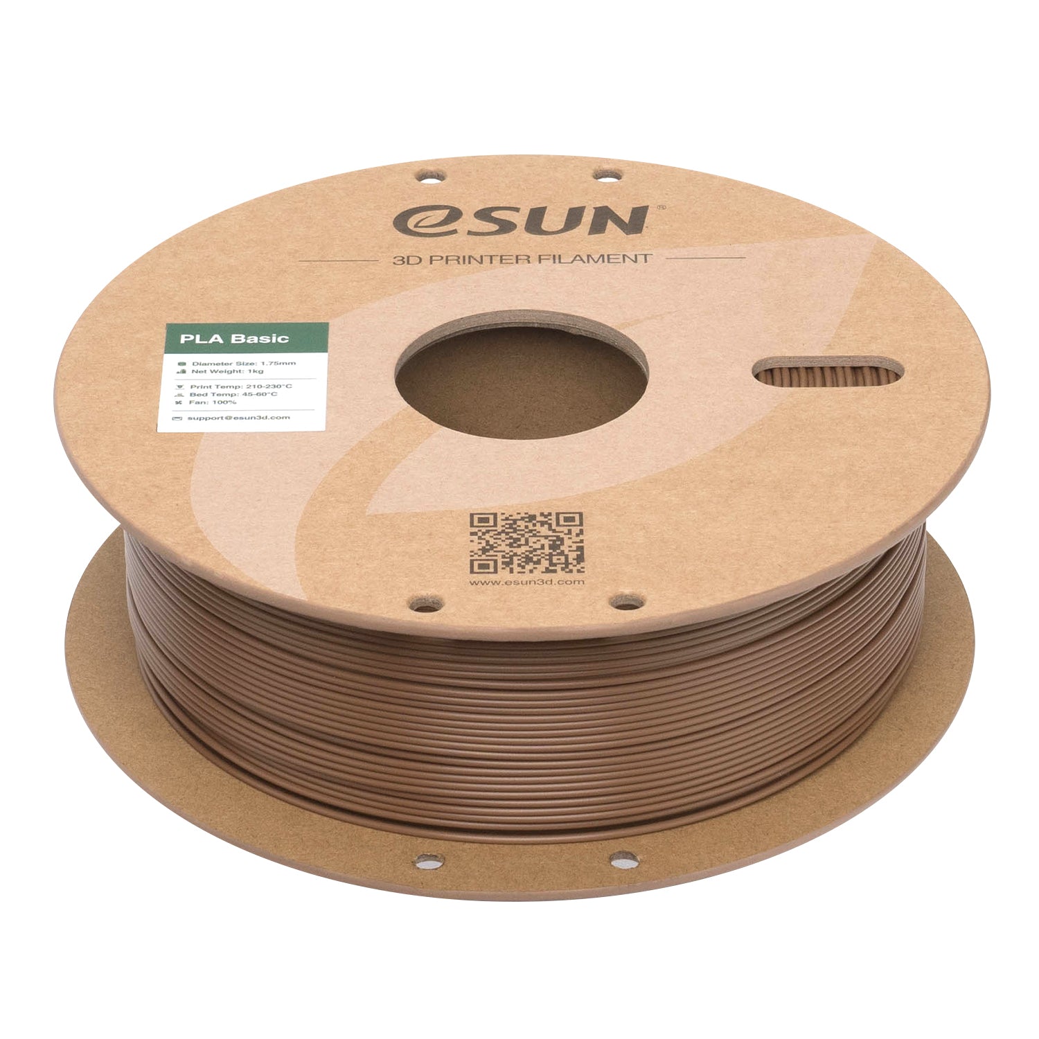 PLA-Basic filament, barna | eSUN