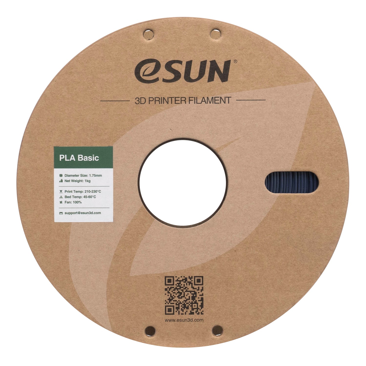 PLA-Basic filament, sötétkék | eSUN