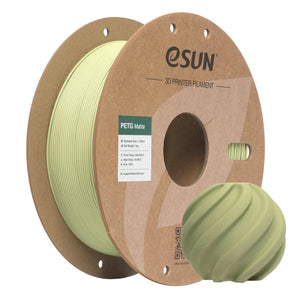 PETG filament, matt matchazöld | eSUN