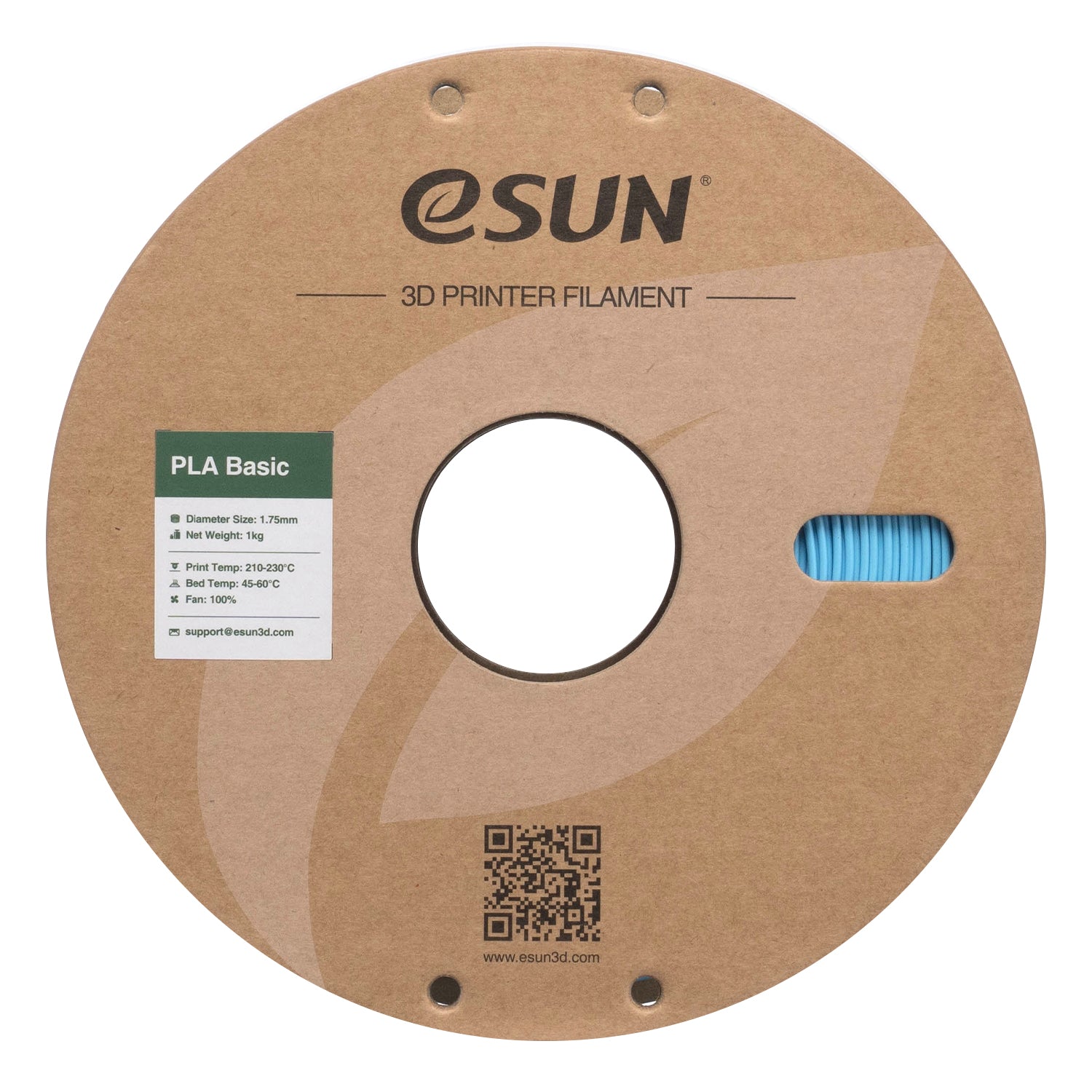 PLA-Basic filament, égkék | eSUN