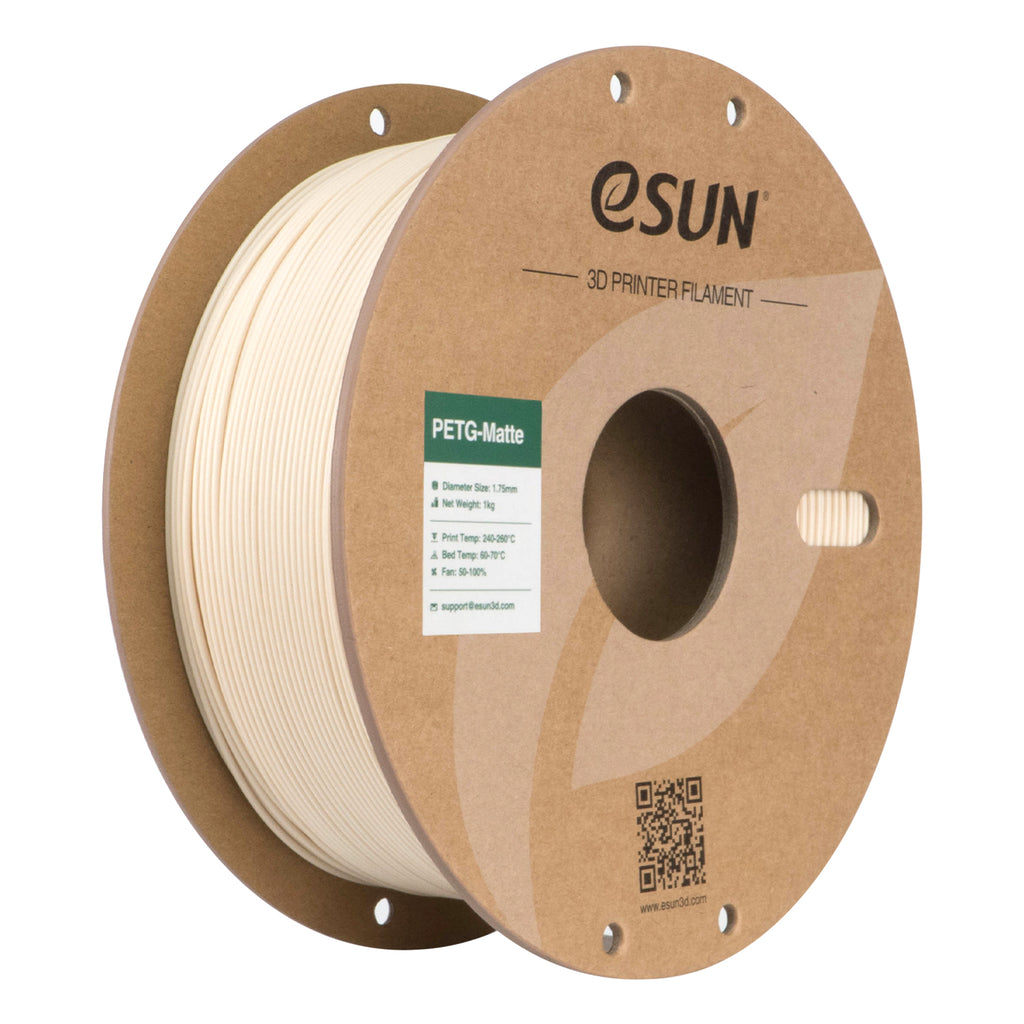 PETG filament, matt alabástromfehér | eSUN