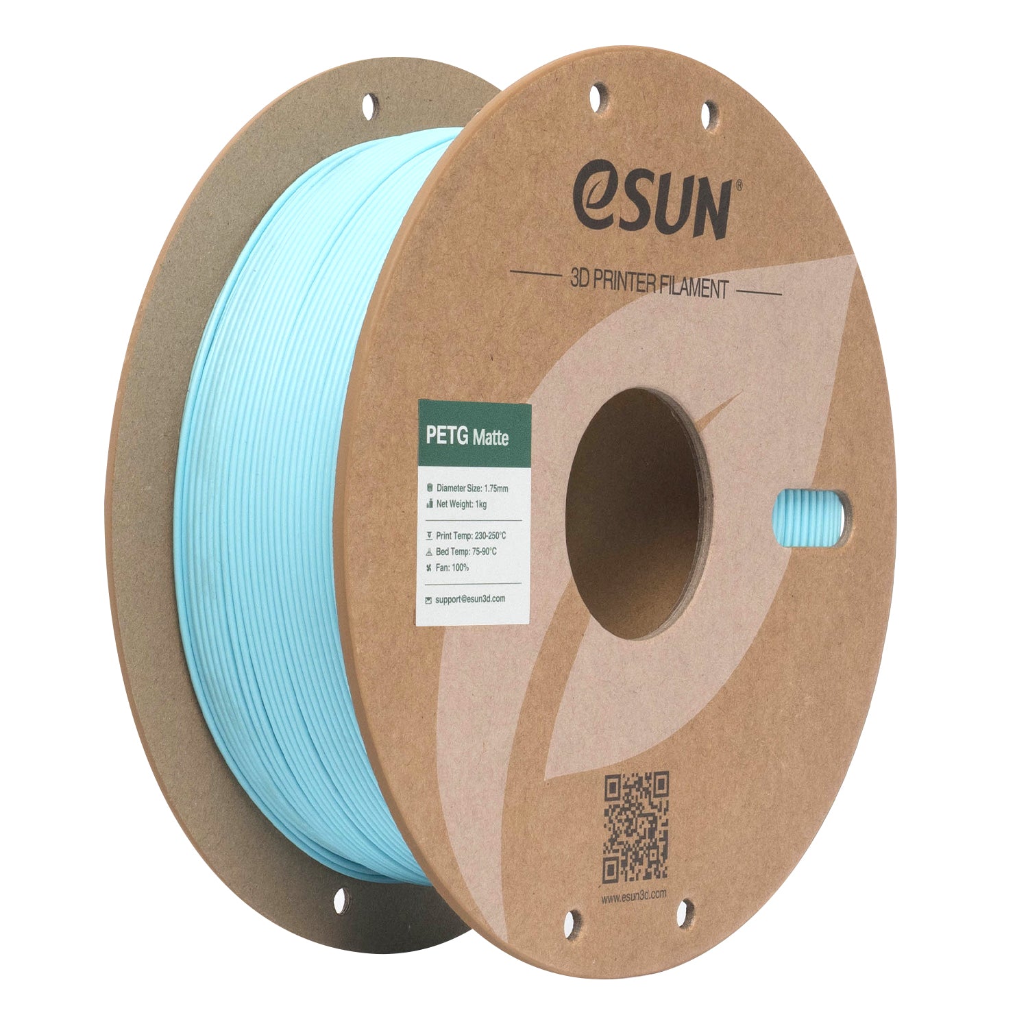 PETG filament, matt világoskék | eSUN