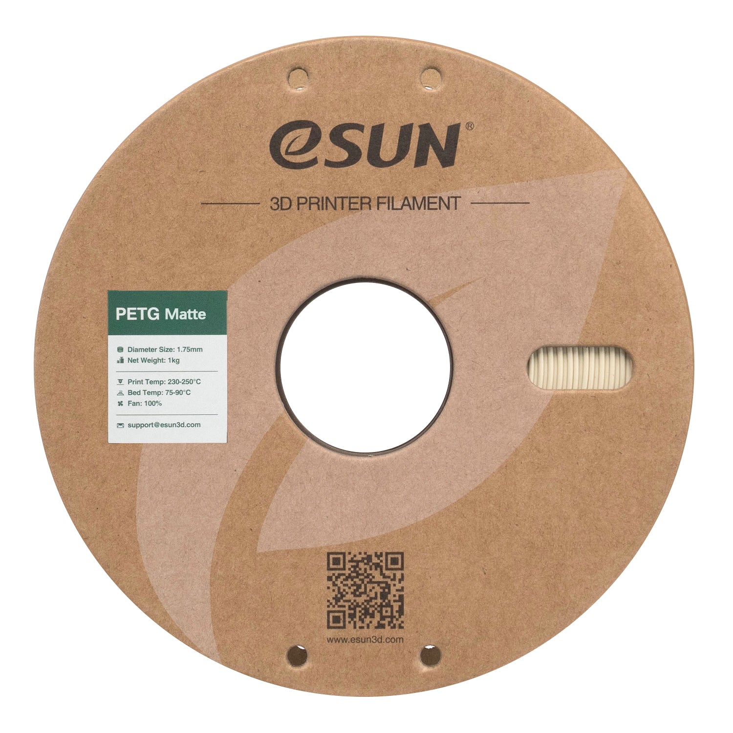 PETG filament, matt világoskhaki | eSUN