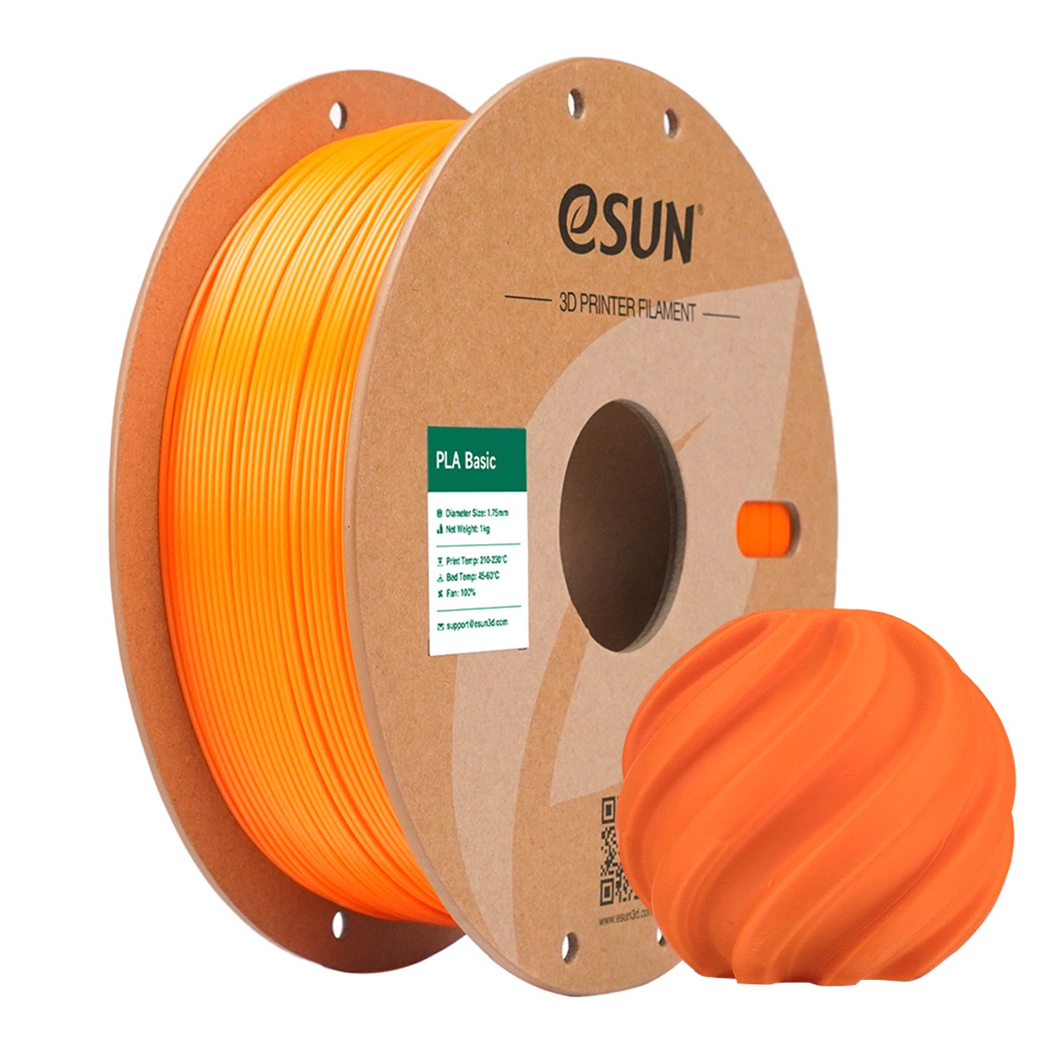 PLA-Basic filament, narancssárga | eSUN