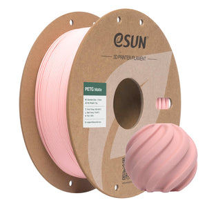PETG filament, matt barack | eSUN