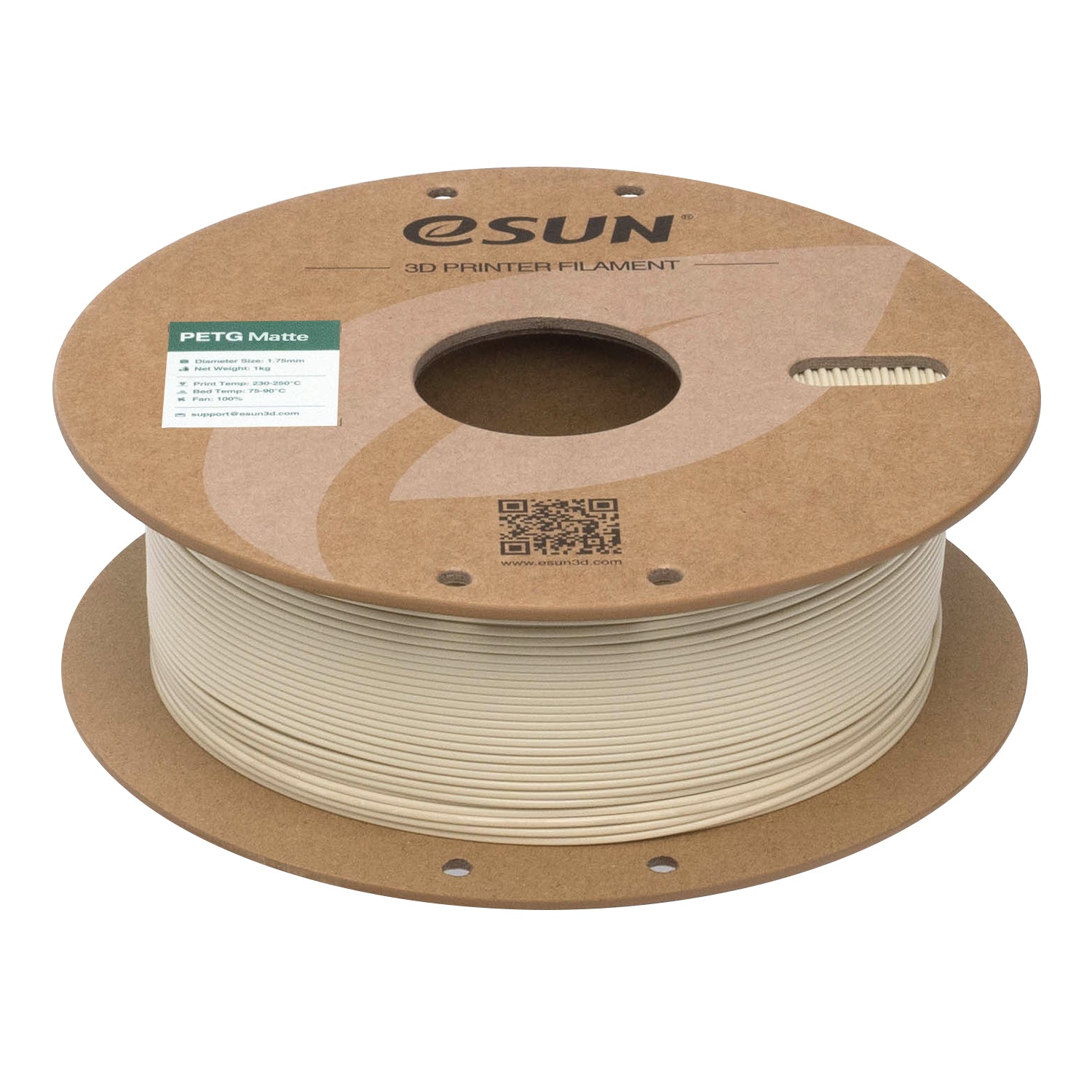 PETG filament, matt világoskhaki | eSUN