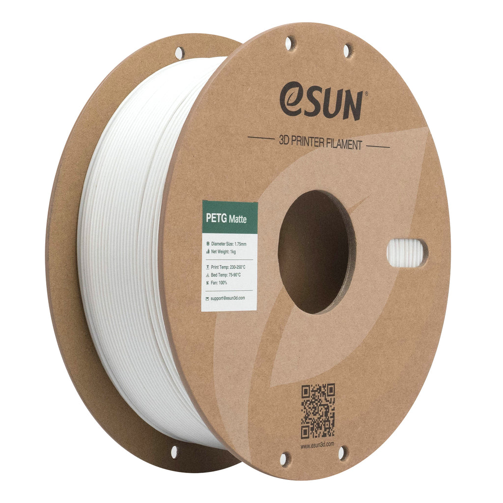 PETG filament, matt fehér | eSUN
