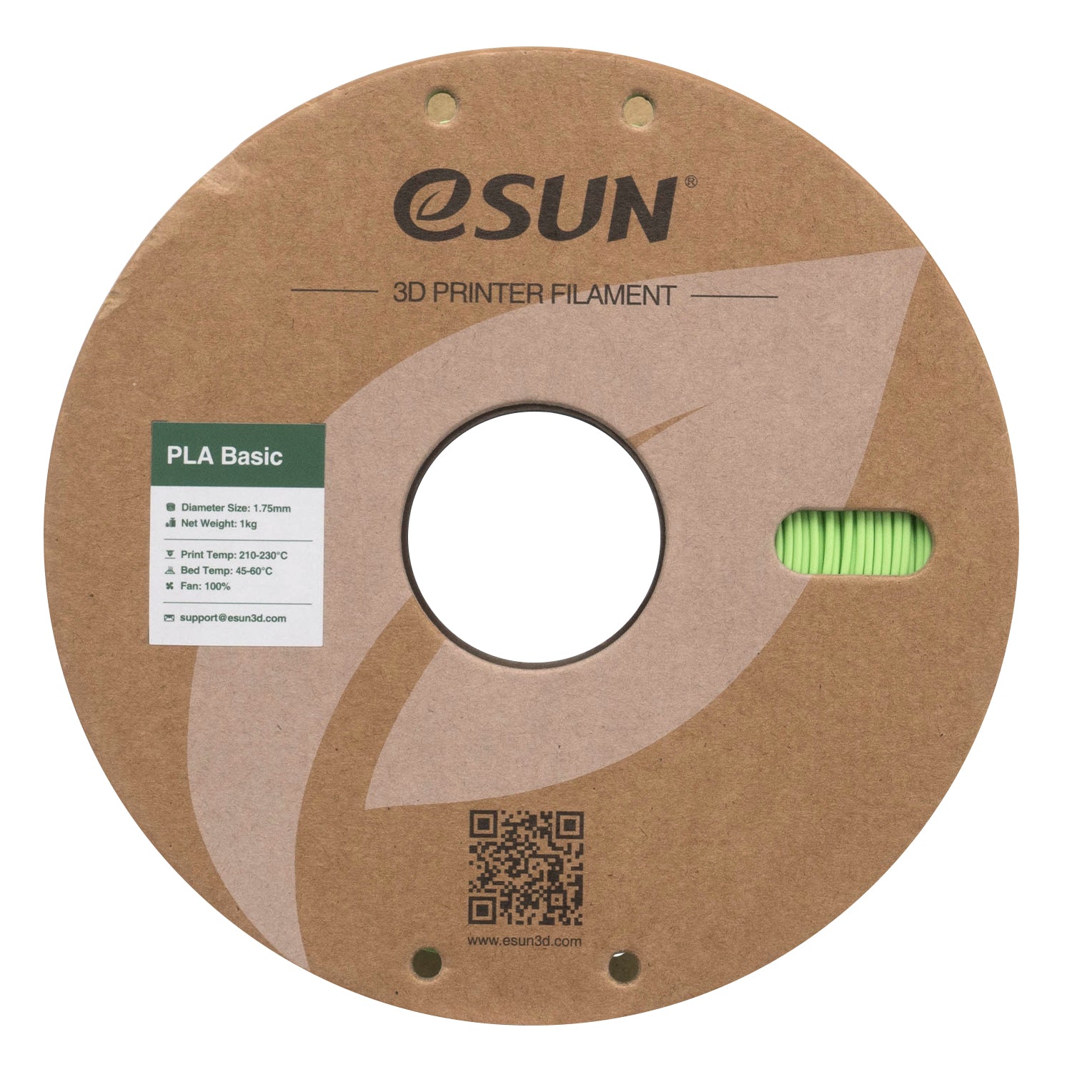 PLA-Basic filament, smaragdzöld | eSUN