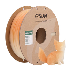 PLA filament, UV-re színt váltó, narancssárga | eSUN