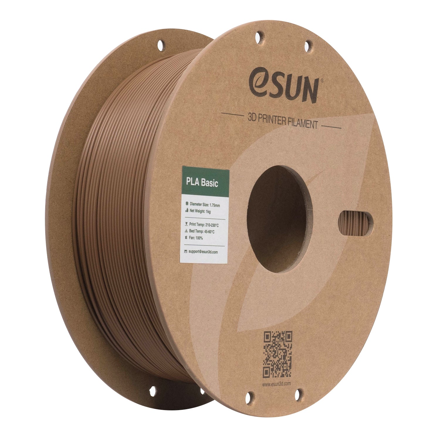 PLA-Basic filament, barna | eSUN