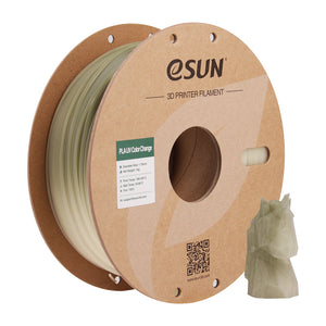 PLA filament, UV-re színt váltó, zöld | eSUN