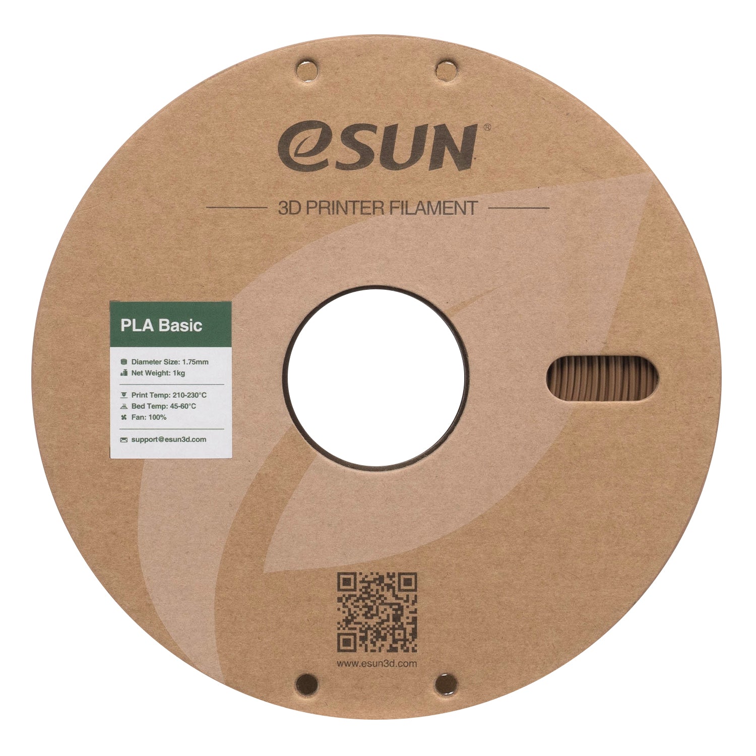 PLA-Basic filament, barna | eSUN