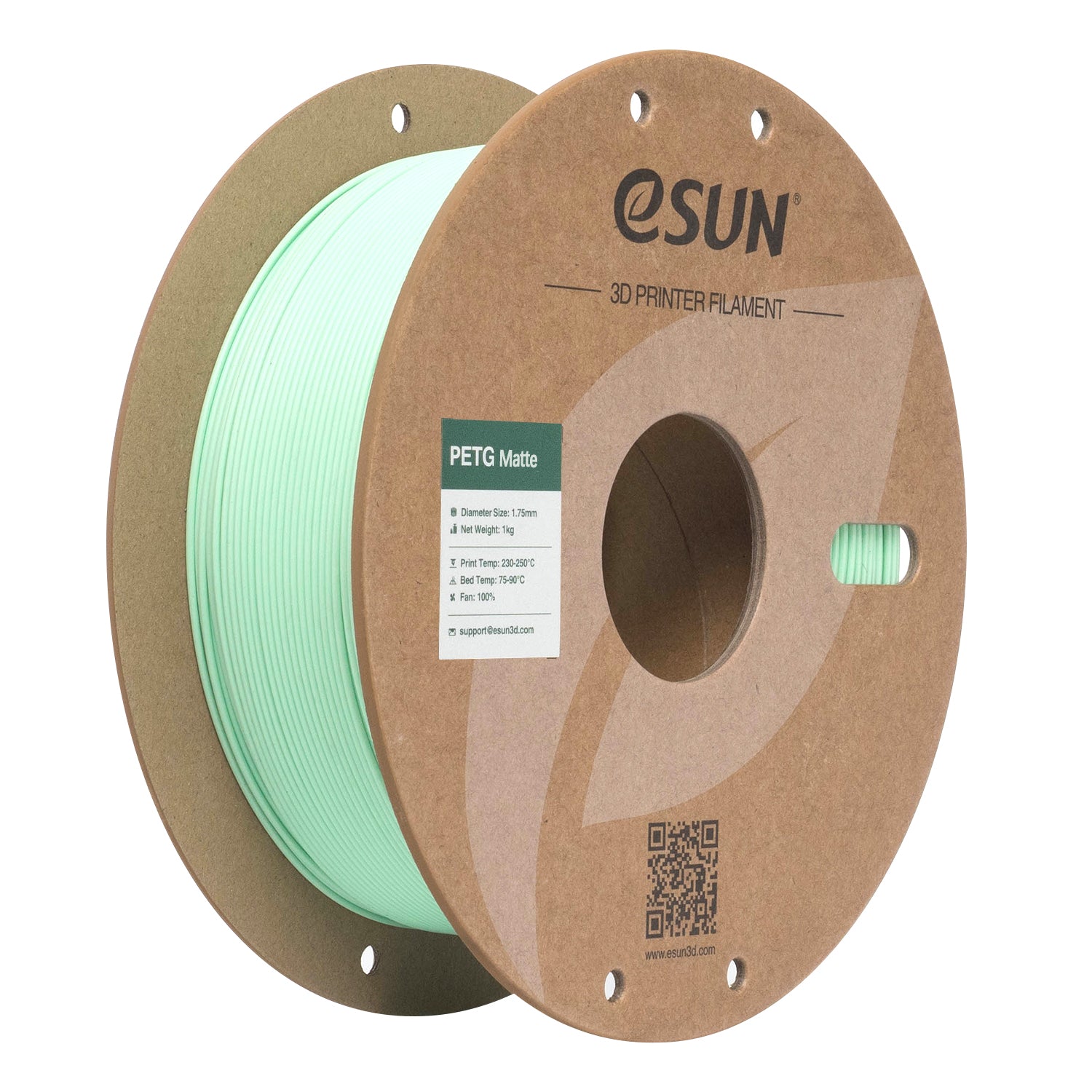 PETG filament, matt mentazöld | eSUN
