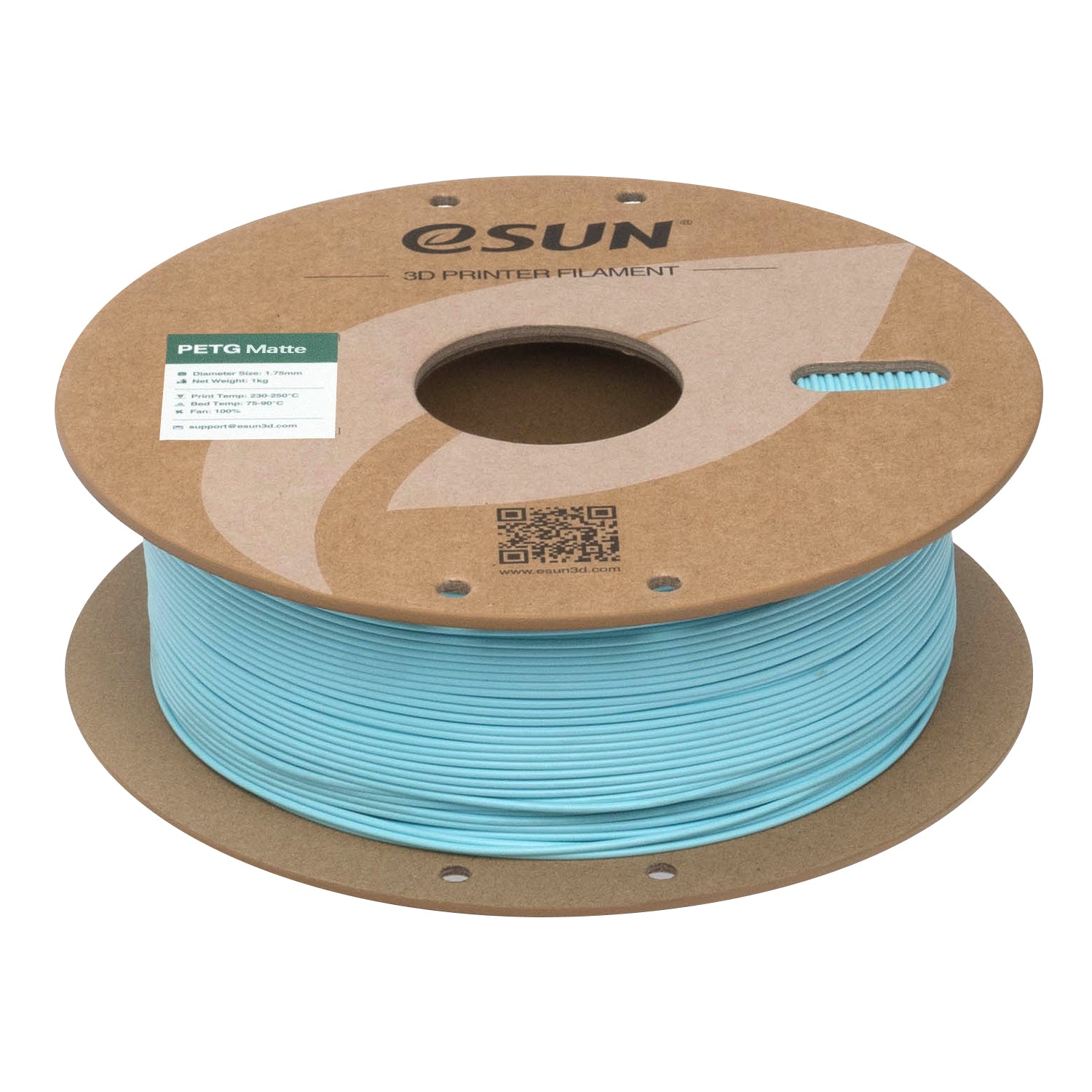 PETG filament, matt világoskék | eSUN