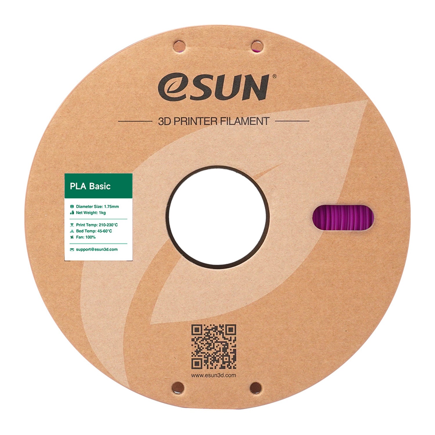 PLA-Basic filament, lila | eSUN