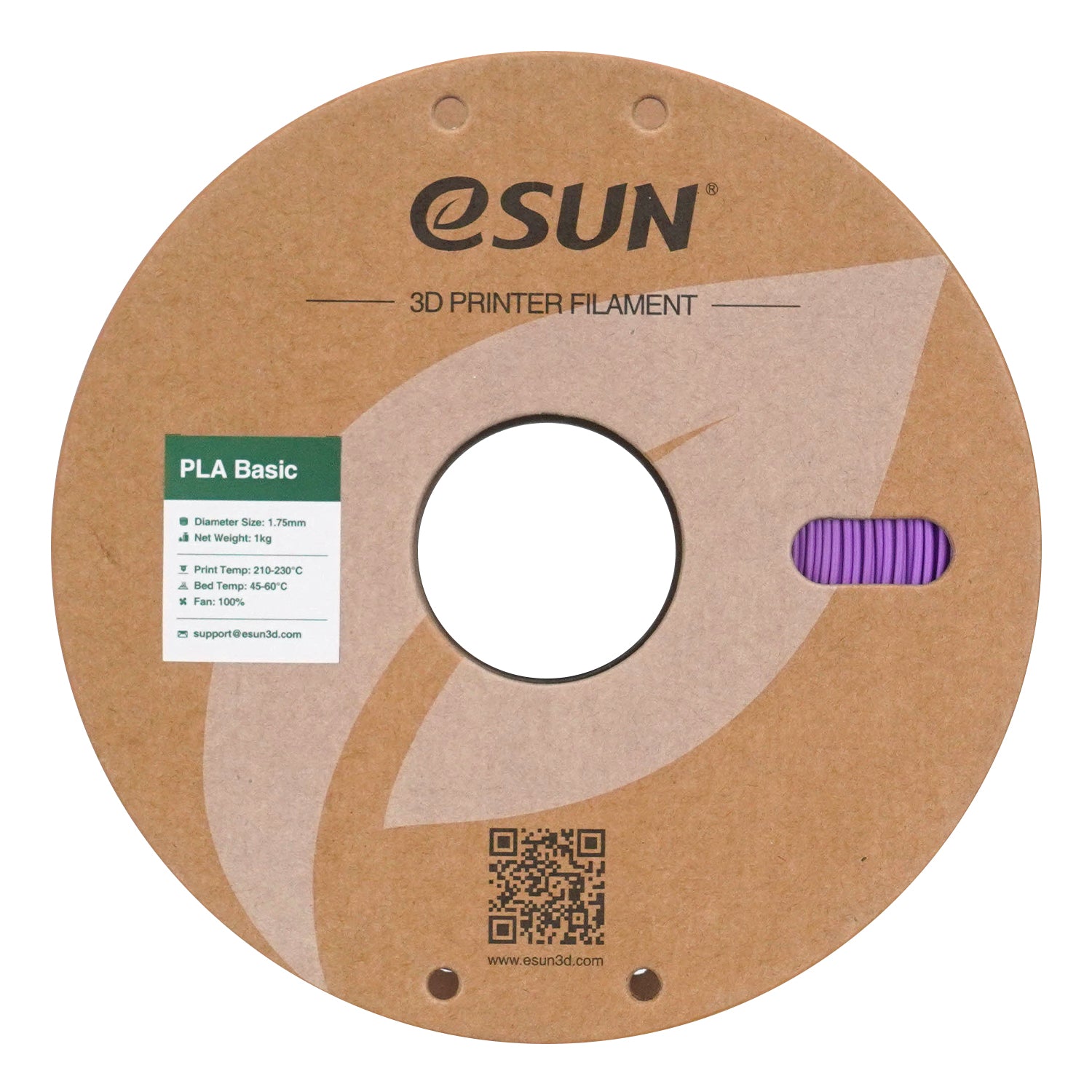 PLA-Basic filament, szőlőlila | eSUN