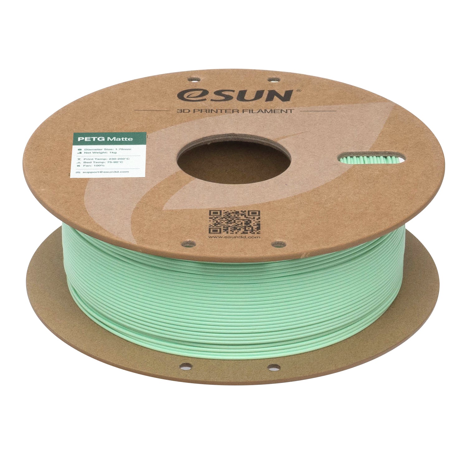 PETG filament, matt mentazöld | eSUN