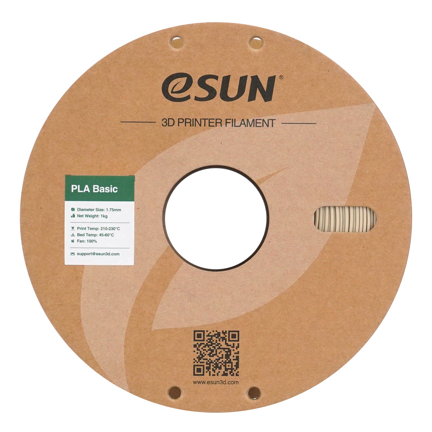 PLA-Basic filament, csontfehér | eSUN