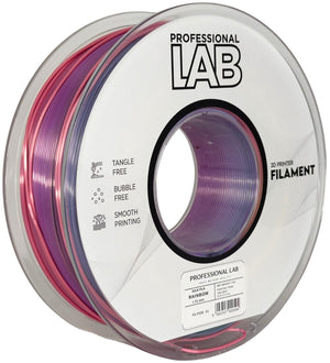 Silk PLA filament, szivárvány | Prof. Lab