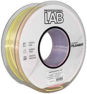 Silk PLA filament, világos szivárvány | Prof. Lab