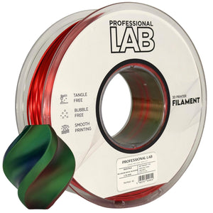 Silk PLA filament, Tri Color Royal Blossom | Prof. Lab