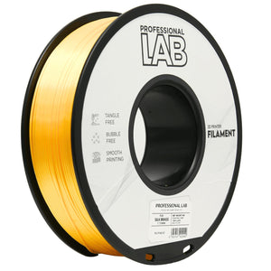 Silk PLA filament, sárgaréz | Prof. Lab