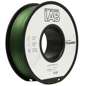 PLA filament, olívazöld | Prof. Lab