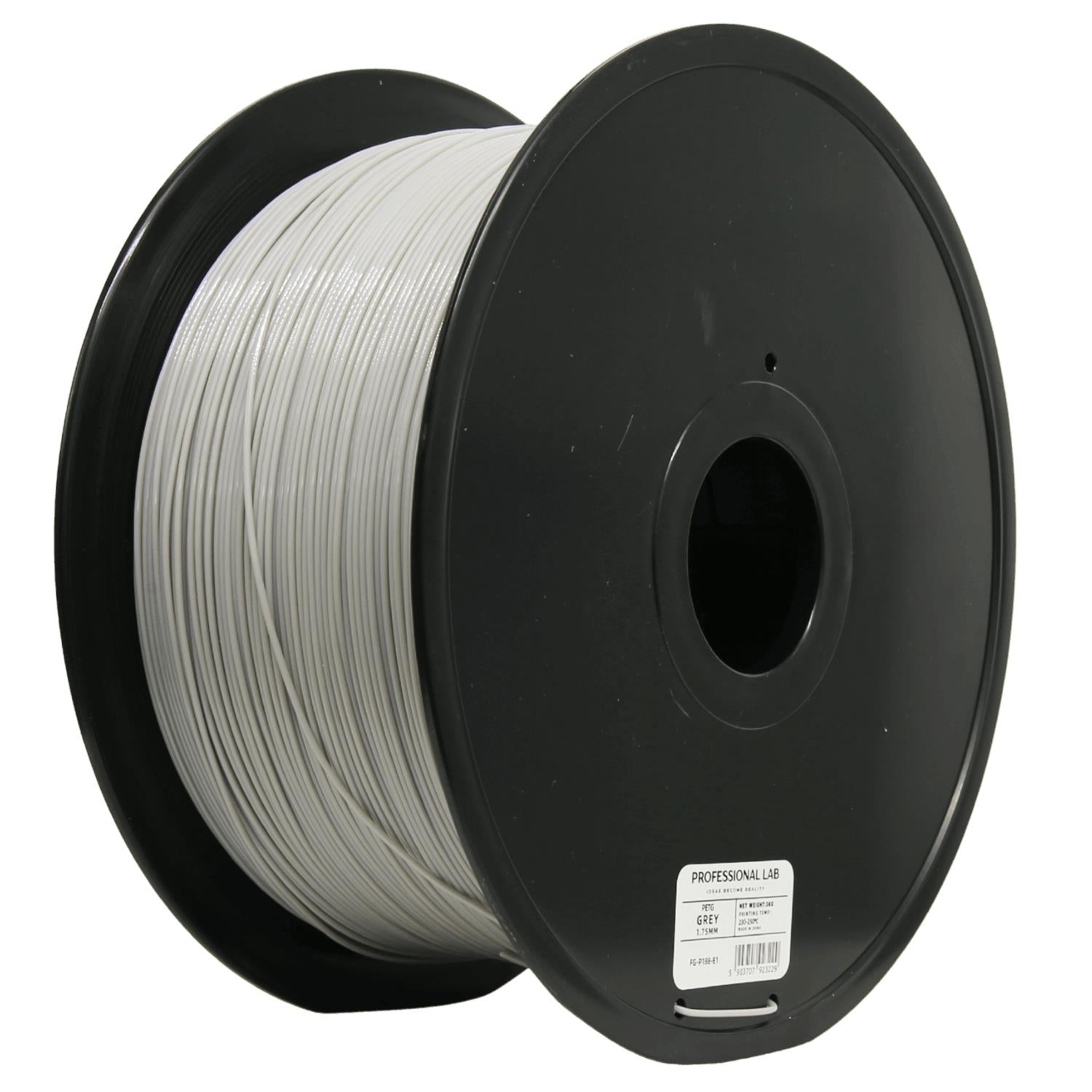 PETG filamenttekercs, szürke 3 kg, Prof. Lab, 1,75 mm