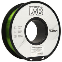 PETG filament, átlátszó zöld | Prof. Lab