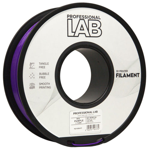 Spool of PETG purple filament, Prof. Lab, 1.75 mm