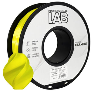 Silk PLA filament, sárga | Prof. Lab