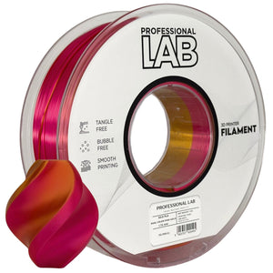 Silk PLA filament, Dual Color rózsaszín arany | Prof. Lab