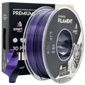 Silk PLA filamenttekercs, Dual Color fekete lila, Smart Print, 1,75 mm