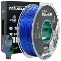 Filament Silk PLA Tri Color blue green purple | Smart Print
