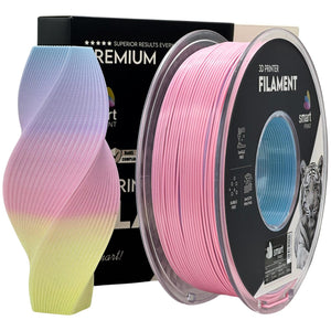 Silk PLA filament, világos szivárvány | Smart Print