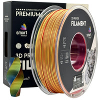Silk PLA filament, Tri Color Sunset Horizon | Smart Print