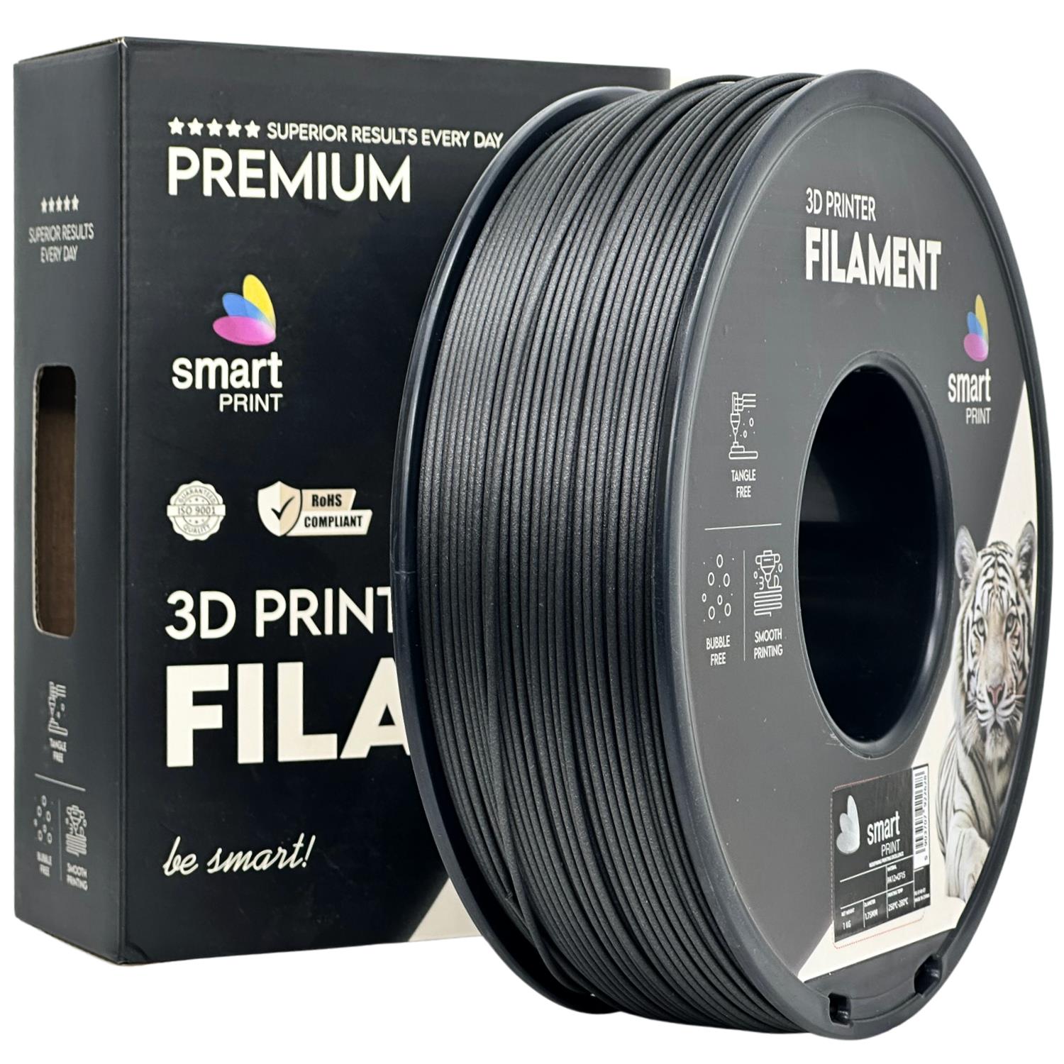 PA12-CF15 filamenttekercs, Smart Print, 1,75 mm