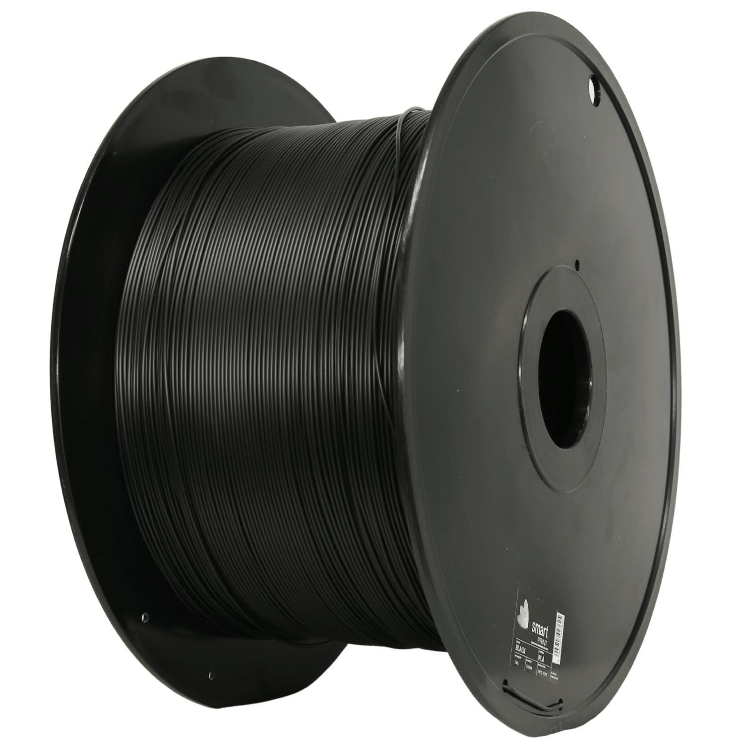 PLA filamenttekercs, fekete 5 kg, Smart Print, 1,75 mm