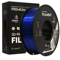 PETG filament, átlátszó kék | Smart Print