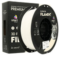 Spool of PETG matte white filament, Smart Print, 1.75 mm