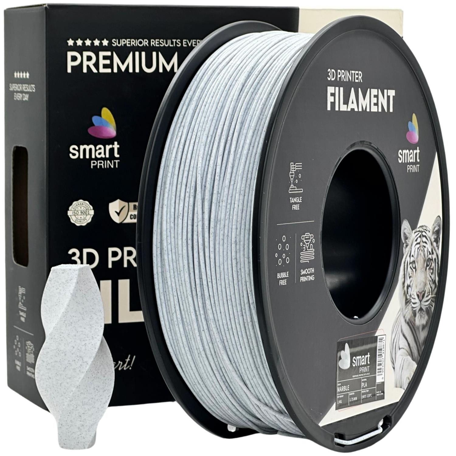 PLA filamenttekercs, márvány, Smart Print, 1,75 mm