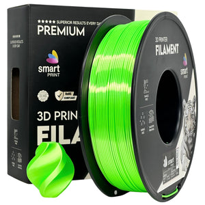 Silk PLA filament, zöld | Smart Print