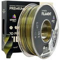 Silk PLA filamenttekercs, Dual Color fekete arany, Smart Print, 1,75 mm